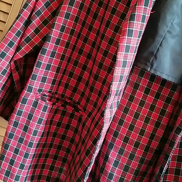 Plaid coat - Picture 3 of 5